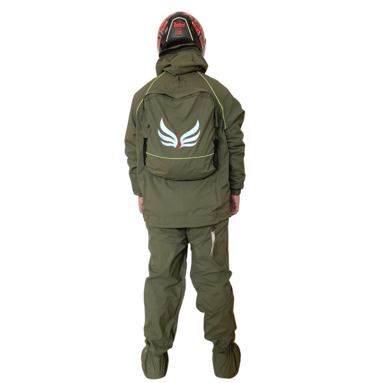 Daami Unisex Raincoat 2.0 (Army Green)