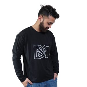 Daami Gents full sleeves T-Shirt (Black)