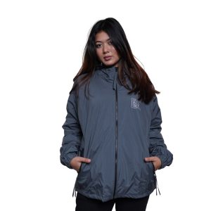 Daami convertible Ladies water resistance jacket (grey)