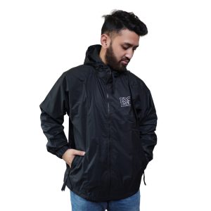 Daami convertible gents water resistance jacket (black)